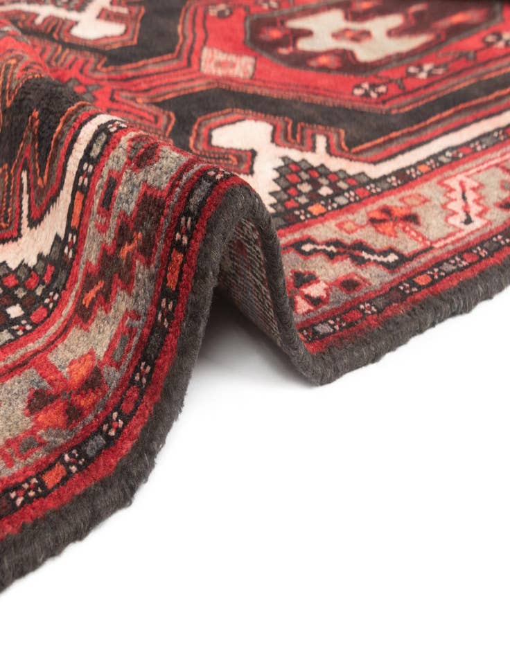 Detail image of  3' 3 x 9' 9 Hamedan Runner Rug