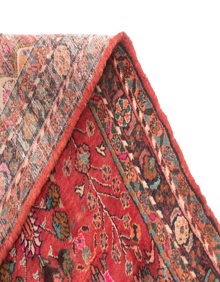 Detail image of  3' 6 x 9' 6 Hamedan Runner Rug