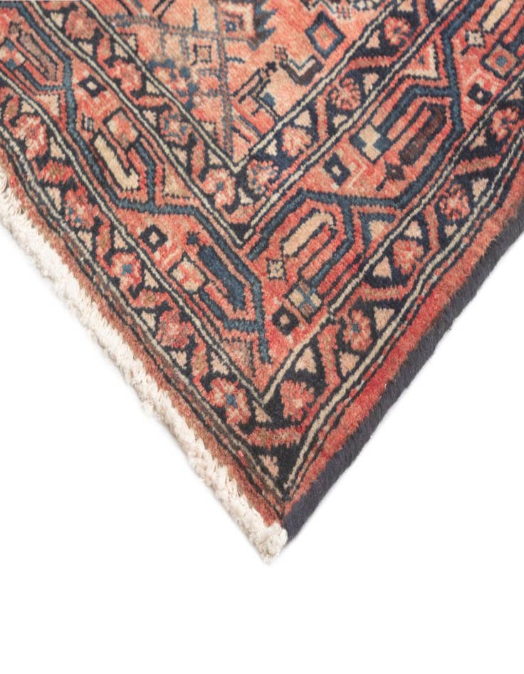 Detail image of  3' 7 x 11' 1 Hamedan Runner Rug