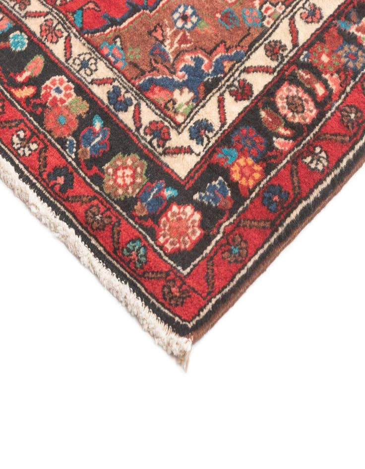 Detail image of  3' 8 x 10' 10 Hamedan Runner Rug