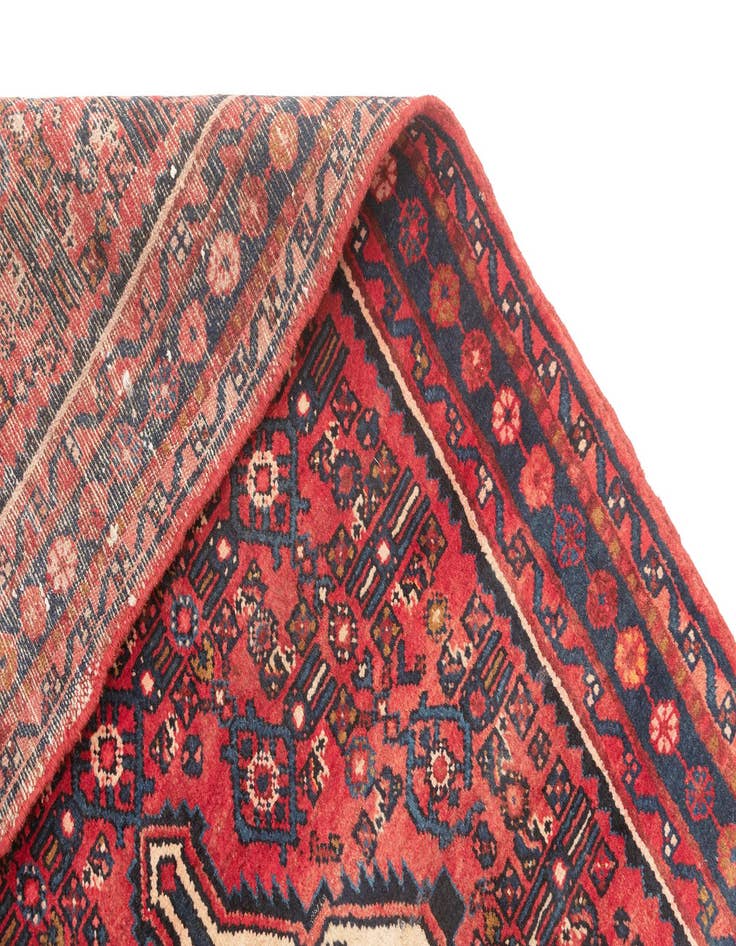 Detail image of  3' 7 x 10' 5 Hamedan Runner Rug