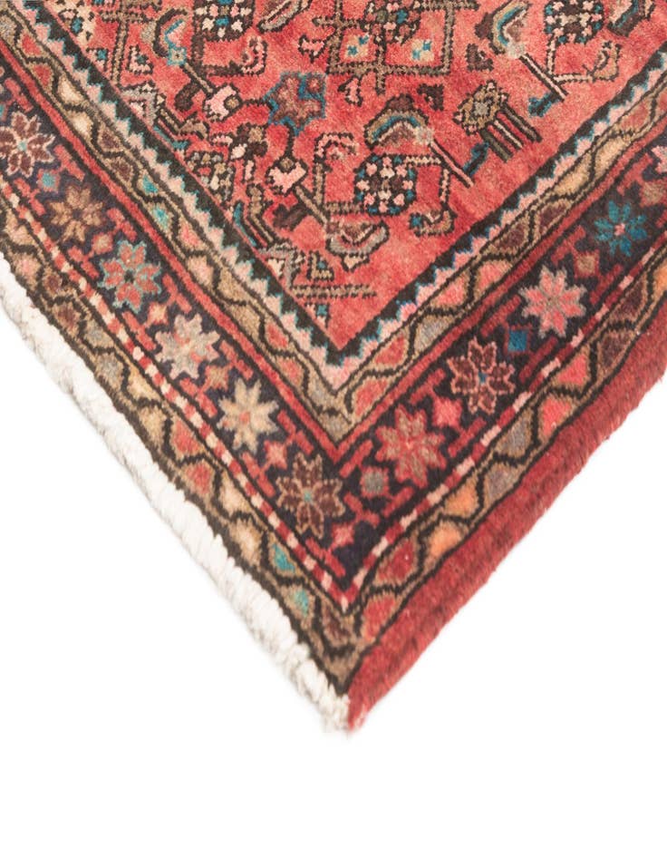 Detail image of  3' 8 x 10' 5 Hamedan Runner Rug