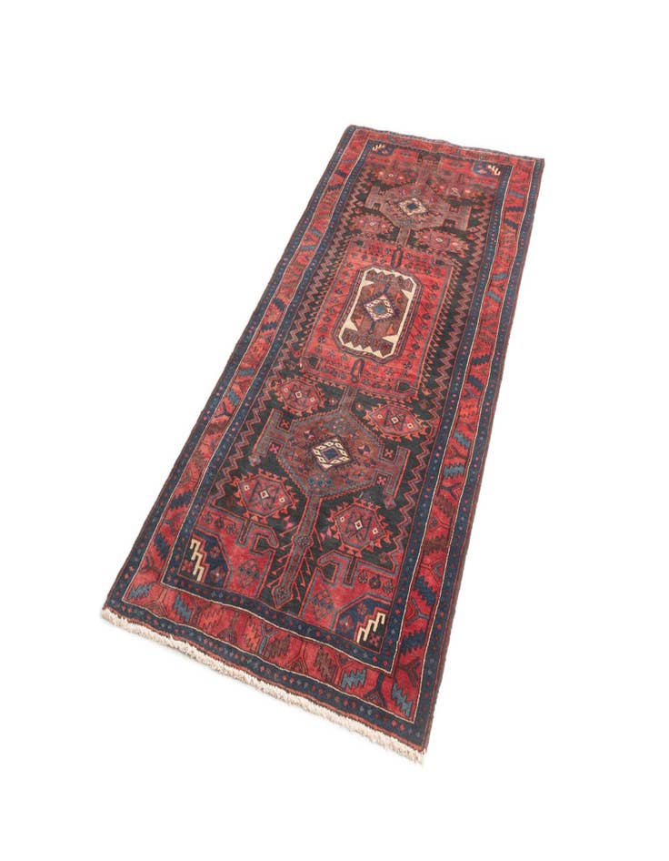 Detail image of  4' 2 x 10' 6 Hamedan Runner Rug