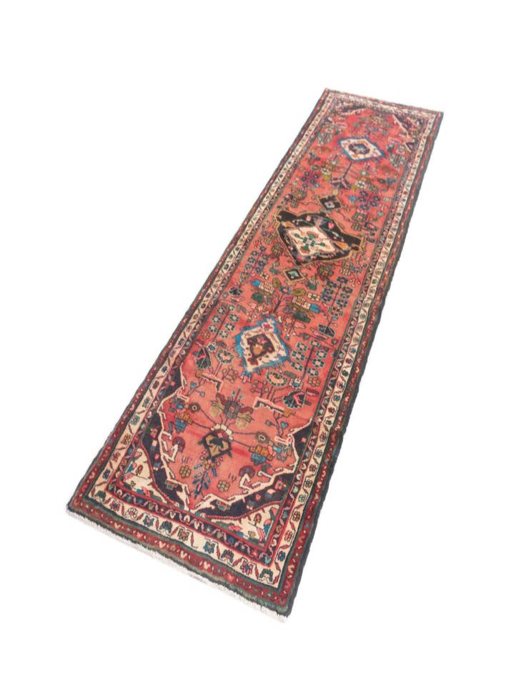 Detail image of  3' 5 x 9' 11 Hamedan Runner Rug