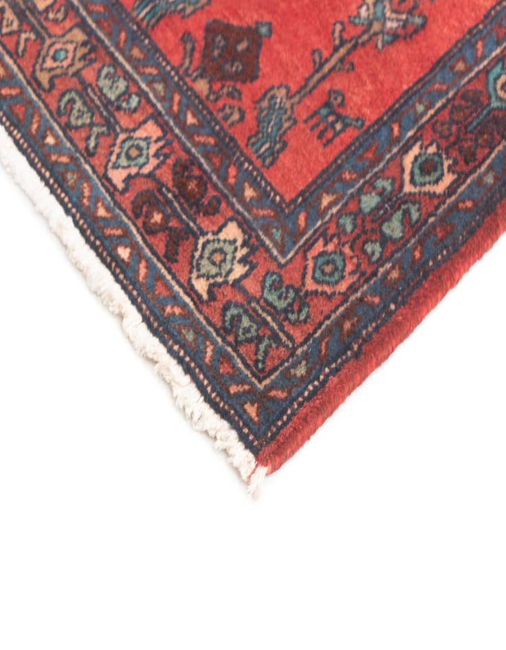 Detail image of  3' 7 x 11' 1 Hamedan Runner Rug