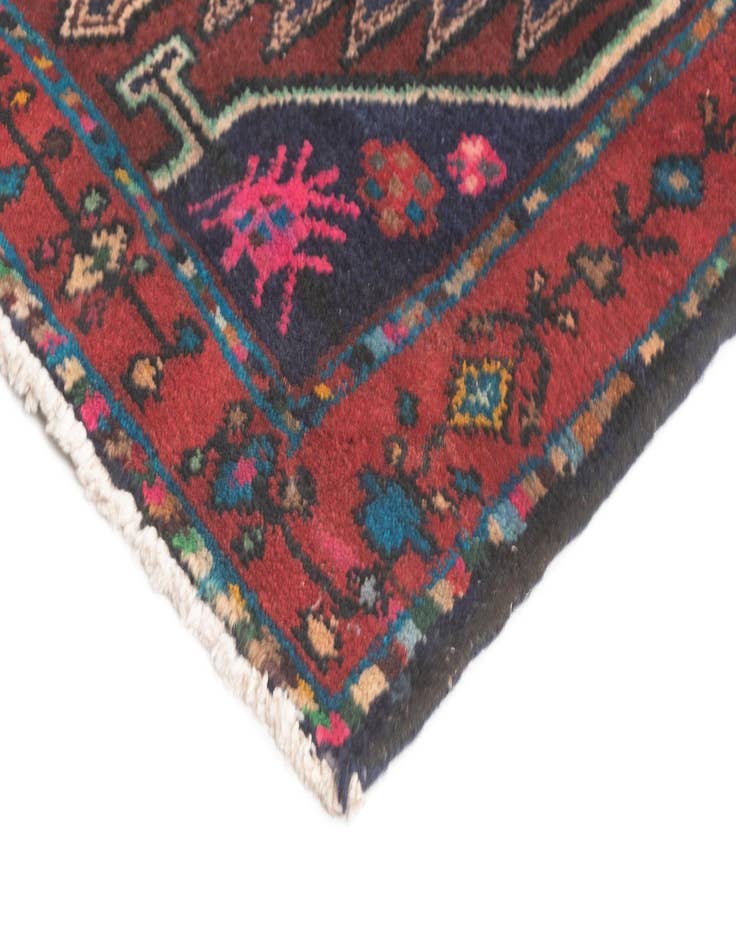 Detail image of  2' 8 x 9' 6 Hamedan Runner Rug