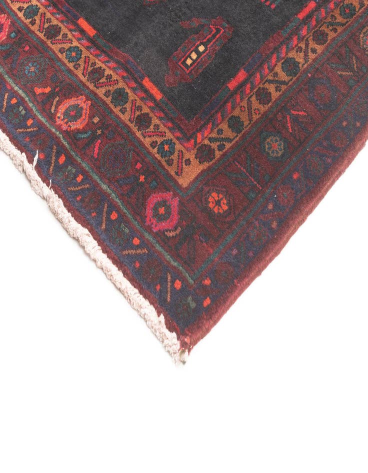 Detail image of  4' 11 x 12' 10 Hamedan Runner Rug