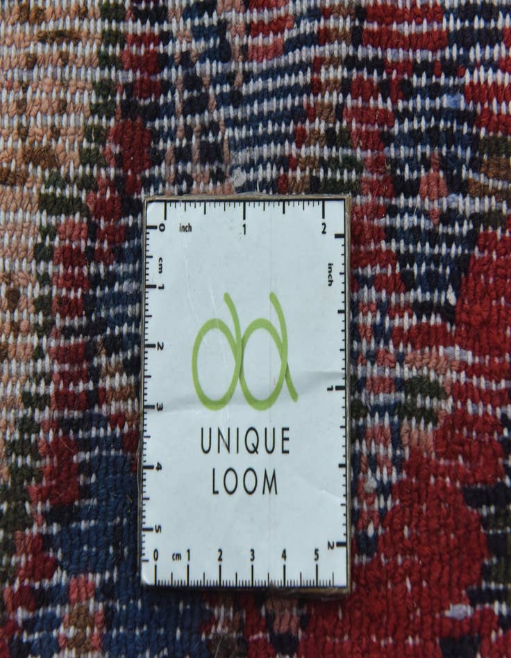 Detail image of  2' 2 x 16'  Hand Knotted Hamedan Persian Wool Runner Rug