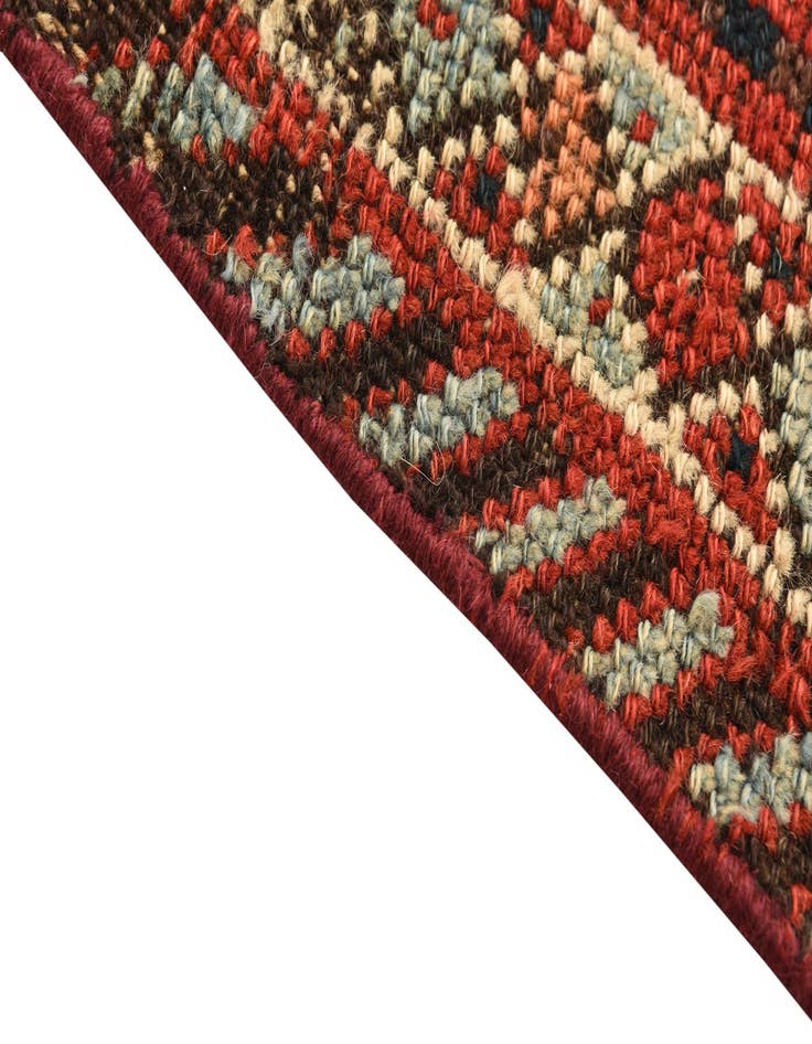 Detail image of  3' x 9' 4  Hand Knotted Hamedan Persian Wool Runner Rug