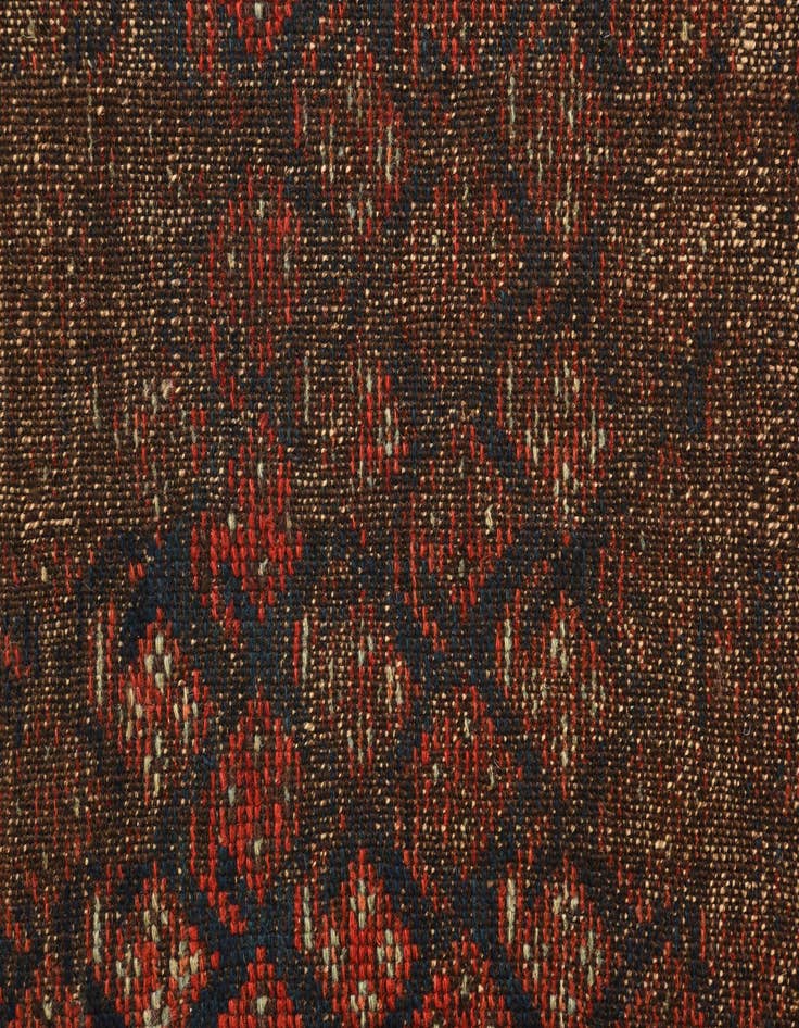 Detail image of  3' x 9' 4  Hand Knotted Hamedan Persian Wool Runner Rug
