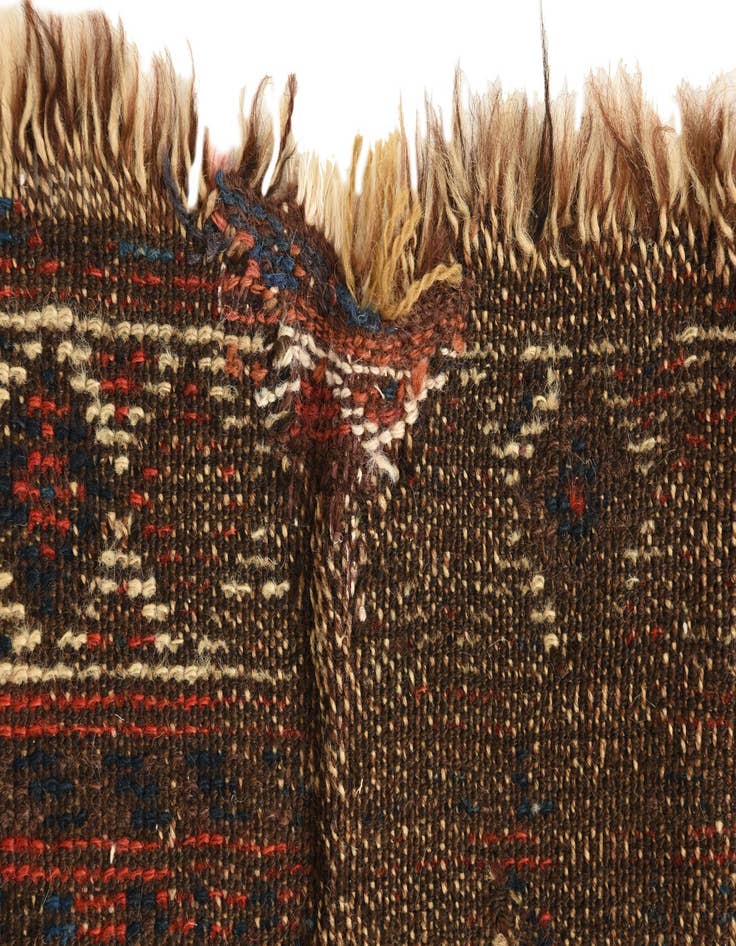 Detail image of  3' x 9' 4  Hand Knotted Hamedan Persian Wool Runner Rug