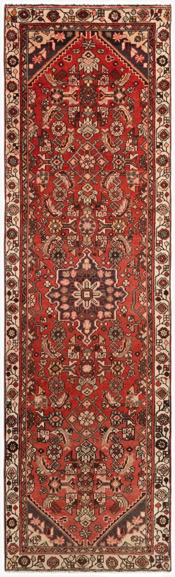  2' 10 x 9' 4 Hamedan Runner Rug