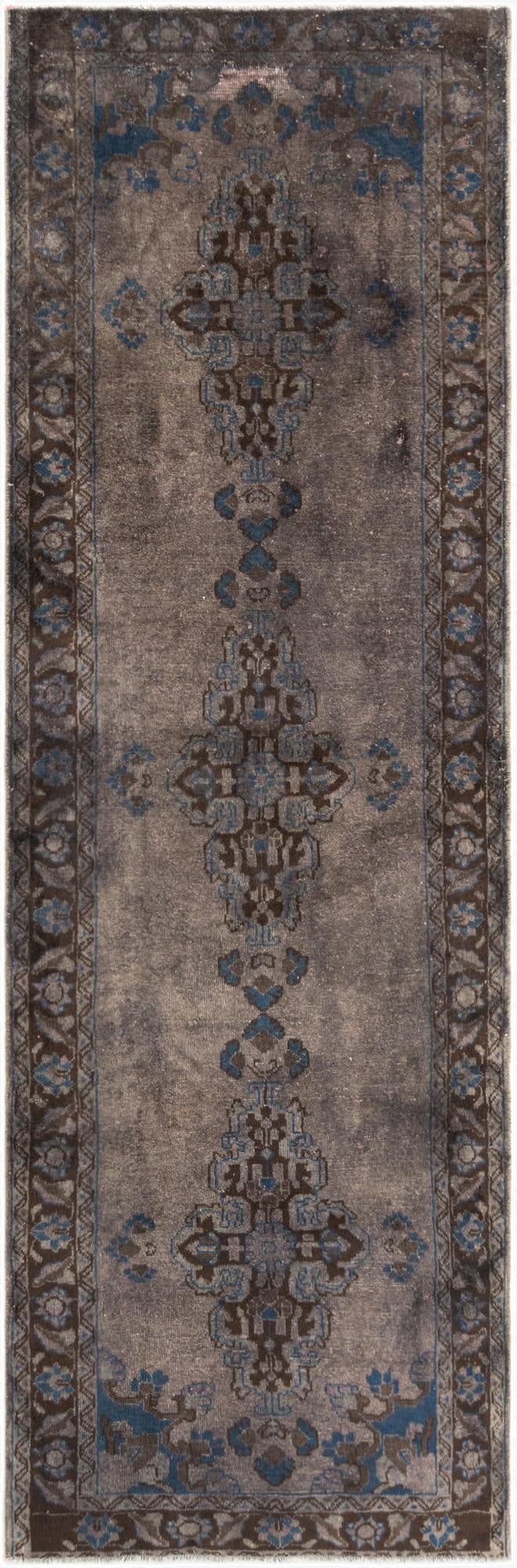  3' 7 x 10' 2 Hamedan Runner Rug