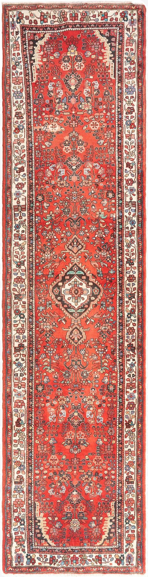  3' 6 x 13' 11 Hamedan Runner Rug