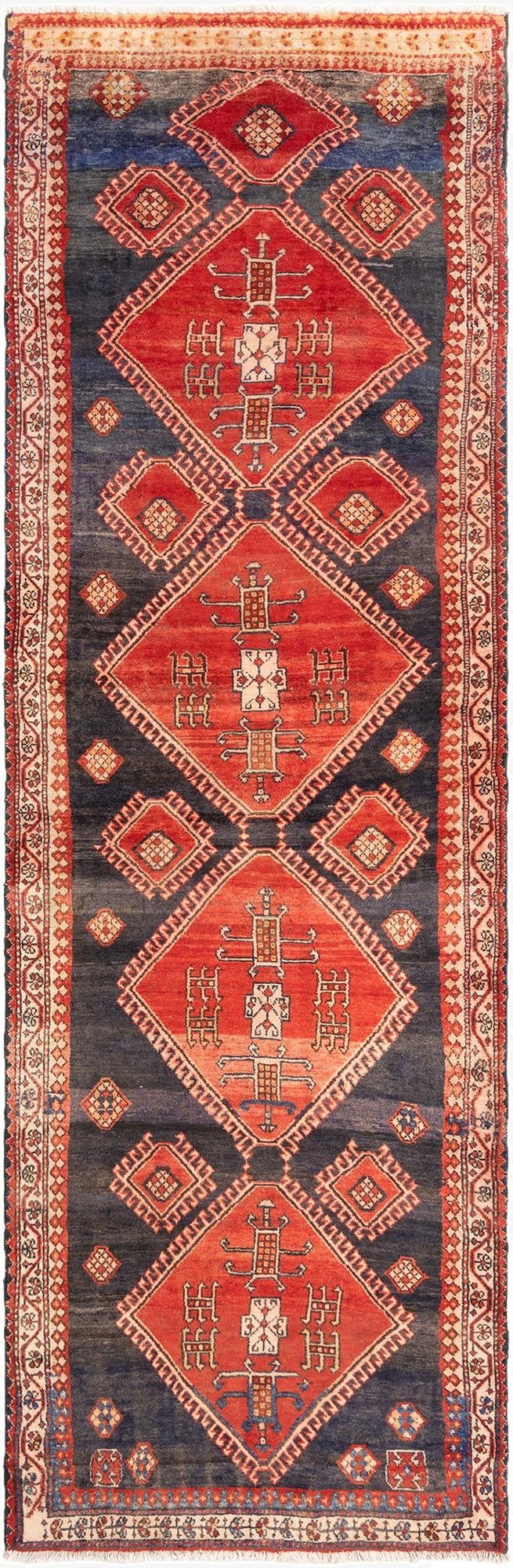  3' 9 x 11' 7 Hamedan Runner Rug