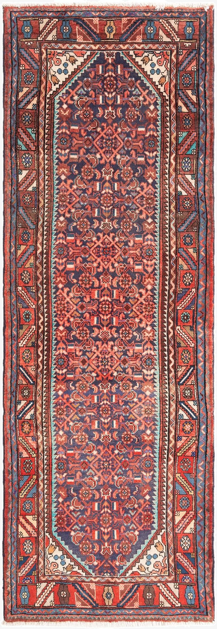  3' 6 x 10' 6 Hamedan Runner Rug