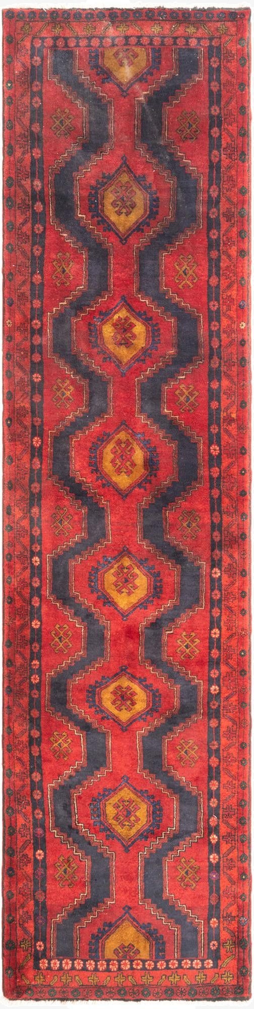  3' 4 x 13' 3 Hamedan Runner Rug