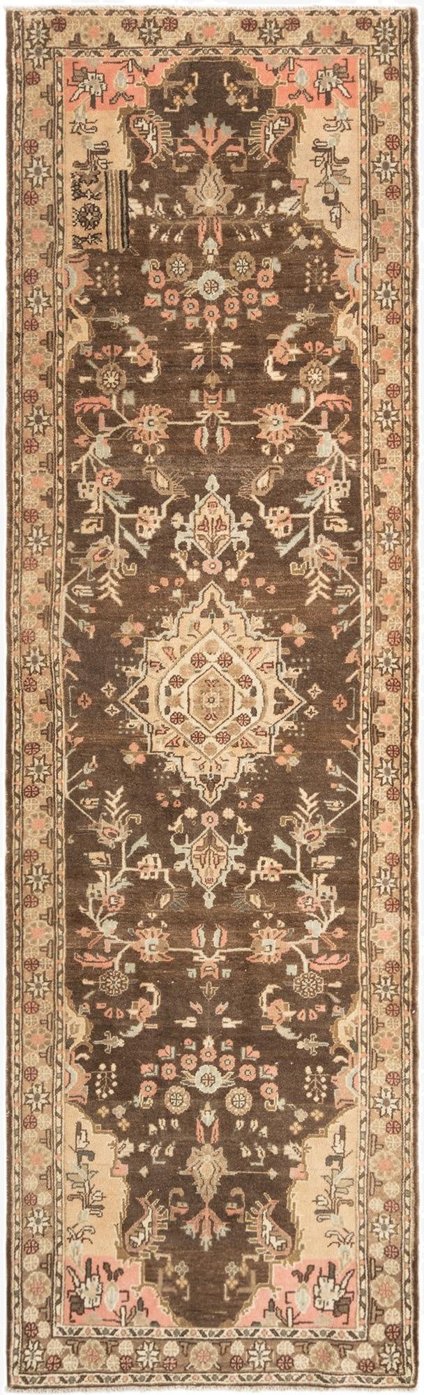  3' 6 x 11' 9 Hamedan Runner Rug