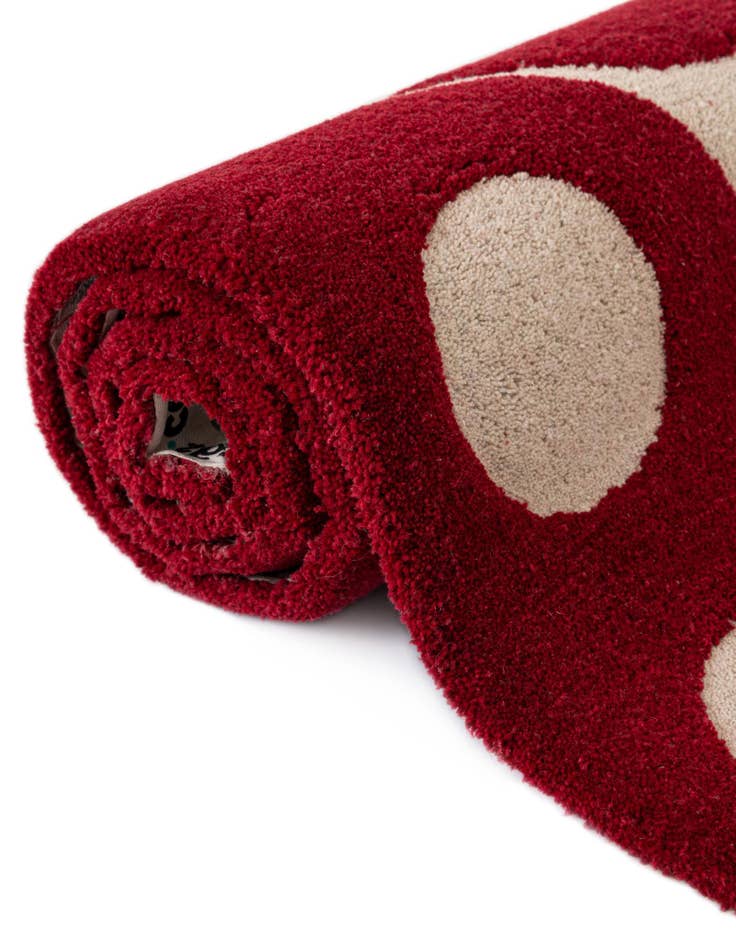 Detail image of  2' x 6' 1 Handtufted Wool Runner Rug