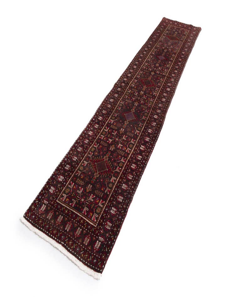 Detail image of  3' x 14' 7 Heriz Wool Runner Rug