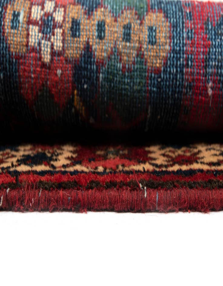 Detail image of  5' 1 x 10' 4 Heriz Wool Runner Rug