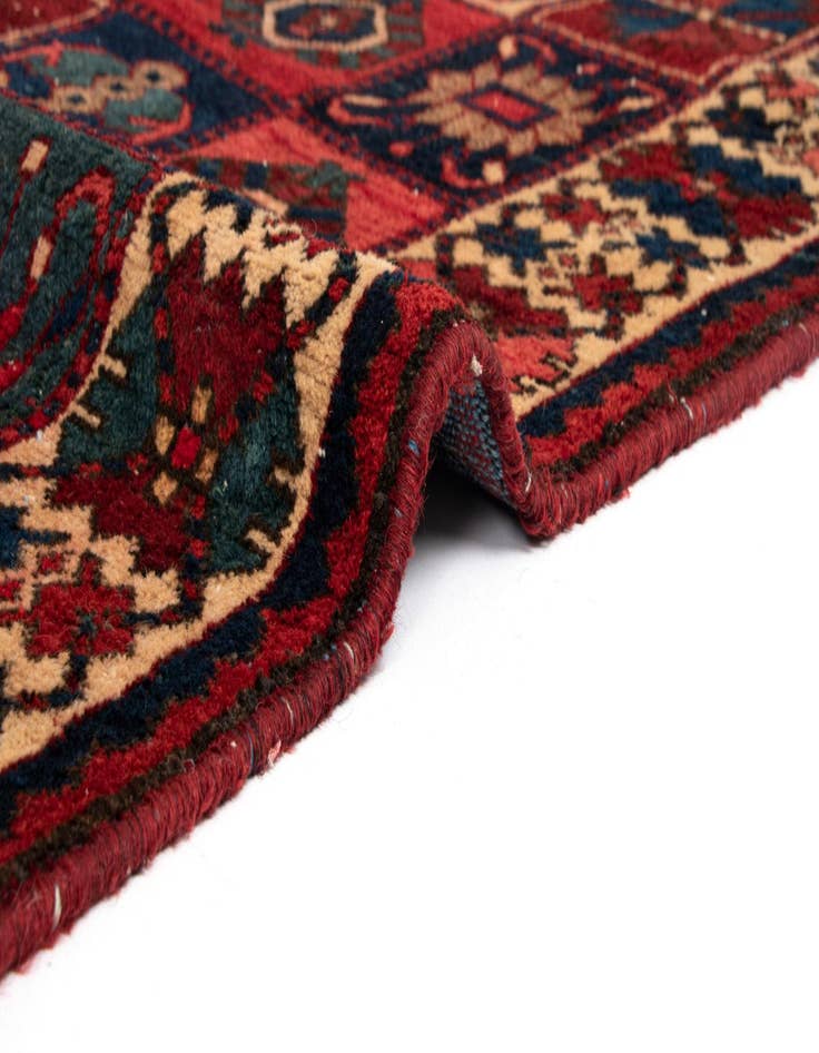 Detail image of  5' 1 x 10' 4 Heriz Wool Runner Rug