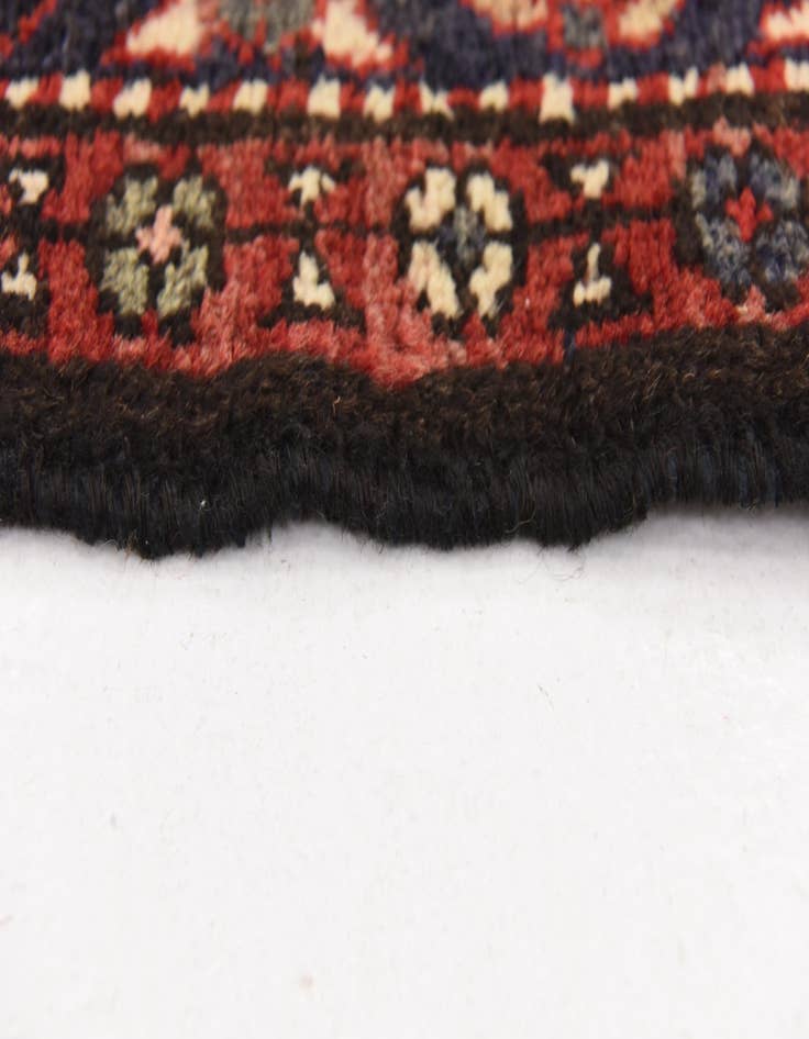 Detail image of  3' 9 x 10' 2  Hand Knotted Hossainabad Persian Wool Runner Rug