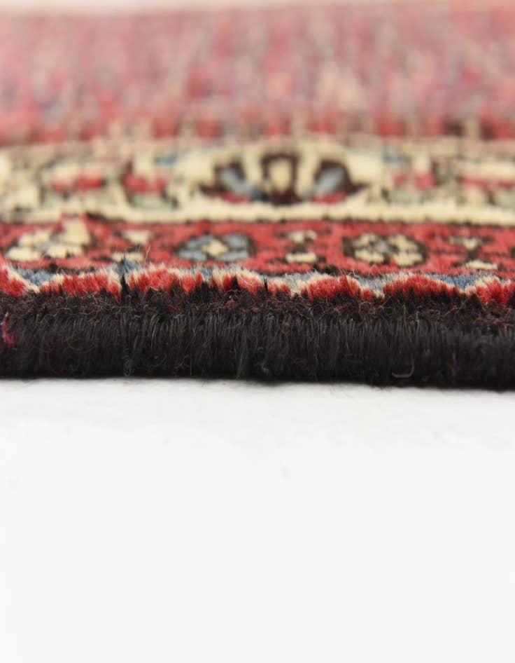 Detail image of  3' 6 x 9' 6  Hand Knotted Hossainabad Persian Wool Runner Rug
