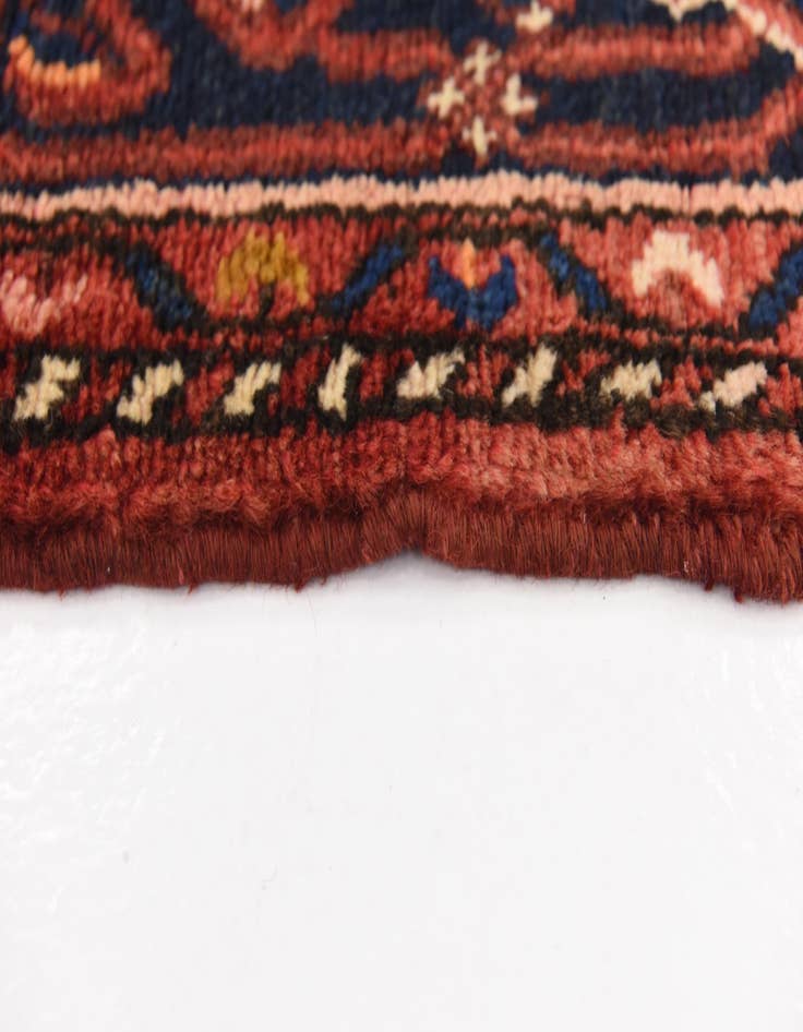Detail image of  3' 8 x 9' 10  Hand Knotted Hossainabad Persian Wool Runner Rug