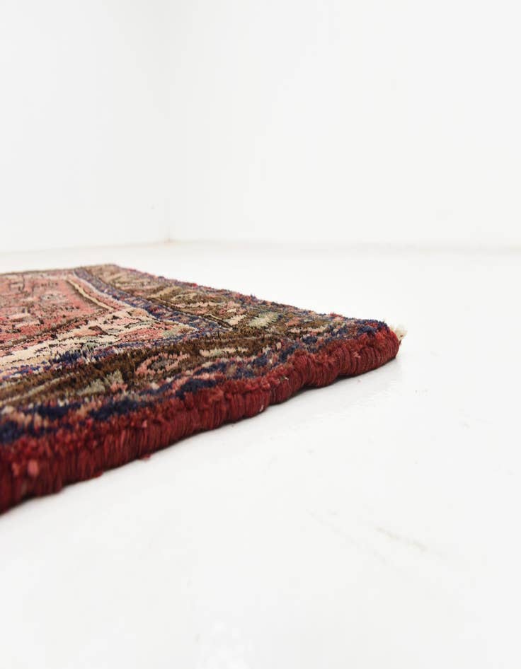 Detail image of  3' 8 x 11'  Hand Knotted Hossainabad Persian Wool Runner Rug