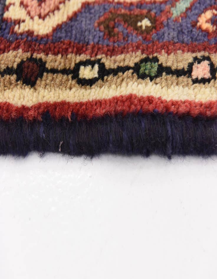 Detail image of  3' 8 x 10' 4  Hand Knotted Hossainabad Persian Wool Runner Rug