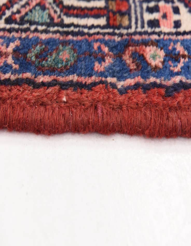 Detail image of  3' 6 x 10' 7  Hand Knotted Hossainabad Persian Wool Runner Rug