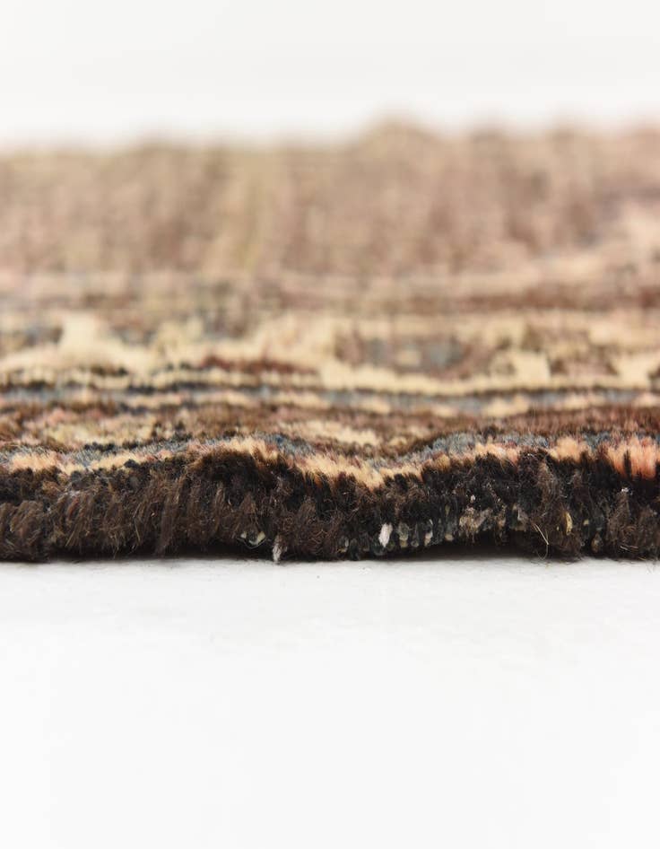 Detail image of  3' 8 x 11' 4  Hand Knotted Hossainabad Persian Wool Runner Rug