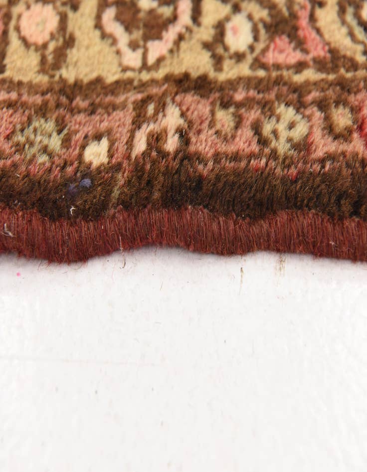 Detail image of  3' 7 x 10'  Hand Knotted Hossainabad Persian Wool Runner Rug