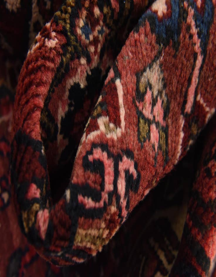 Detail image of  3' 8 x 10' 6  Hand Knotted Hossainabad Persian Wool Runner Rug