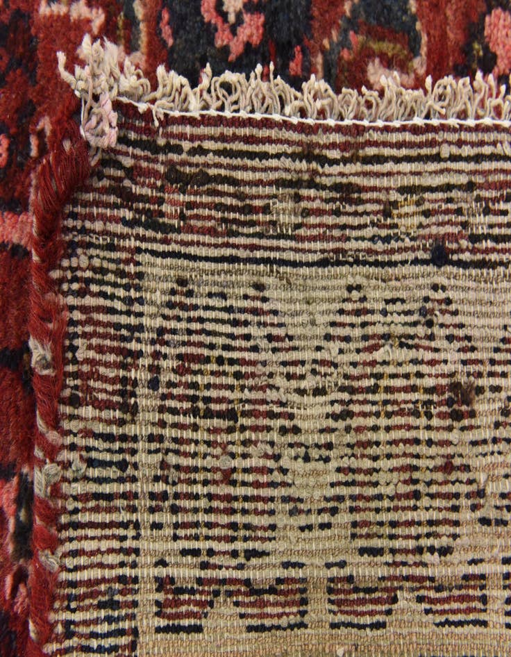 Detail image of  3' 8 x 10' 6  Hand Knotted Hossainabad Persian Wool Runner Rug