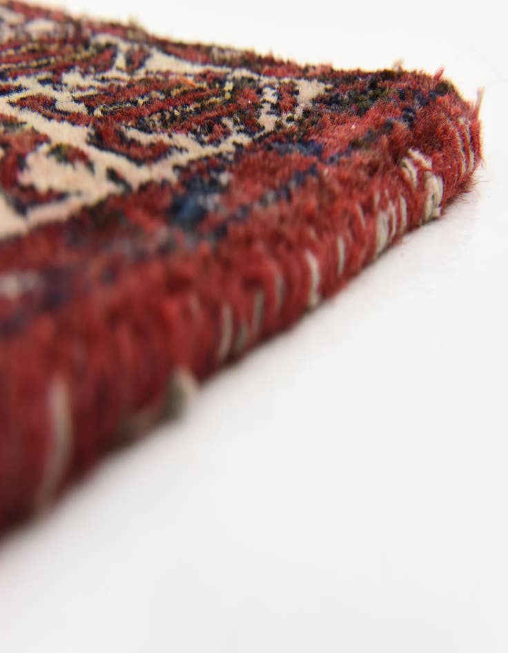 Detail image of  3' 8 x 10' 6  Hand Knotted Hossainabad Persian Wool Runner Rug