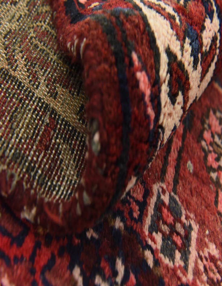 Detail image of  3' 8 x 10' 6  Hand Knotted Hossainabad Persian Wool Runner Rug