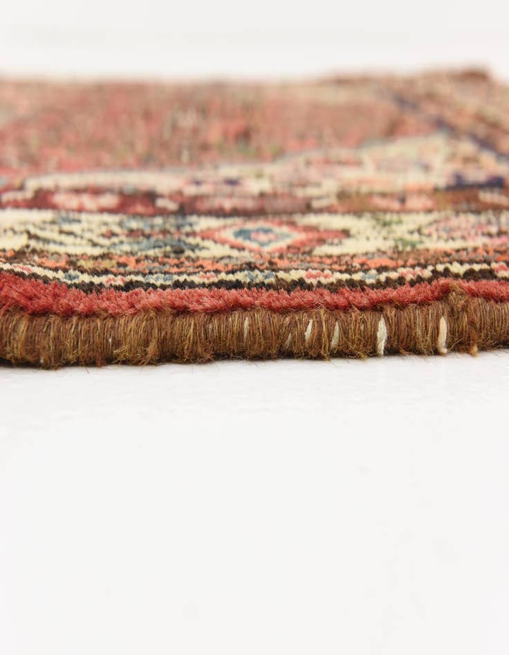 Detail image of  3' 10 x 9' 6  Hand Knotted Hossainabad Persian Wool Runner Rug
