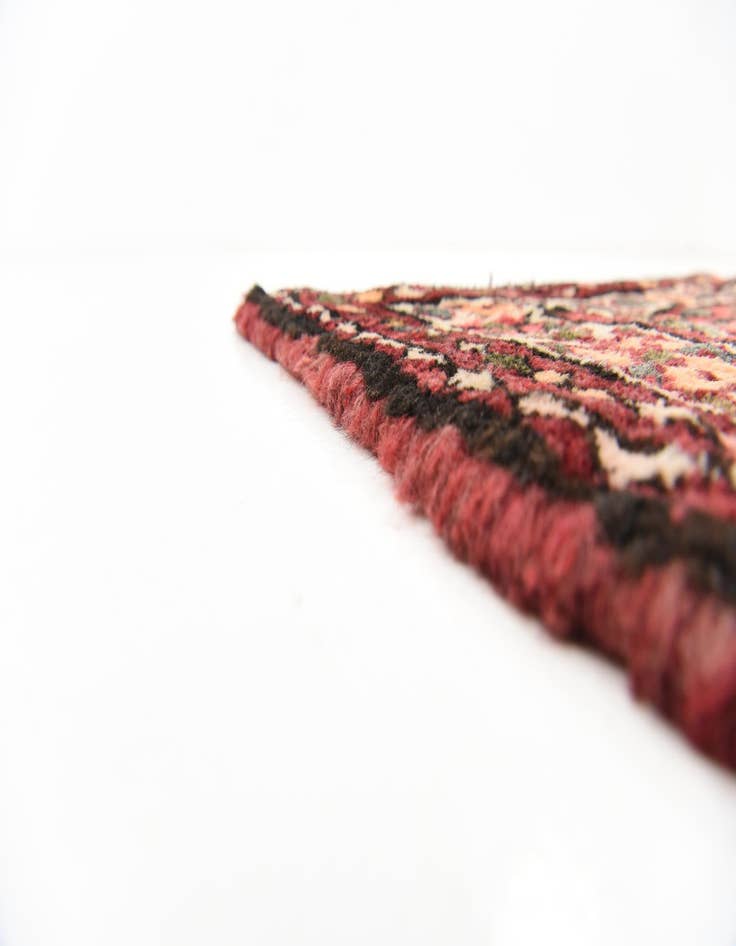 Detail image of  3' 8 x 9' 10  Hand Knotted Hossainabad Persian Wool Runner Rug