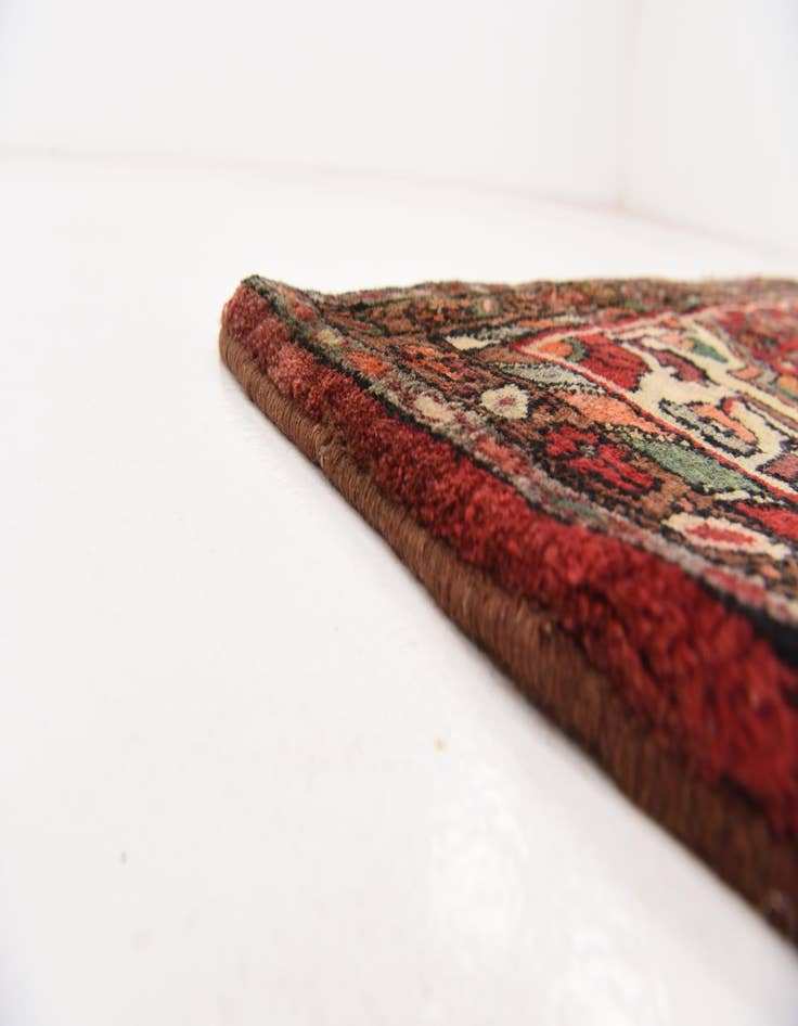 Detail image of  3' 7 x 10' 5  Hand Knotted Hossainabad Persian Wool Runner Rug