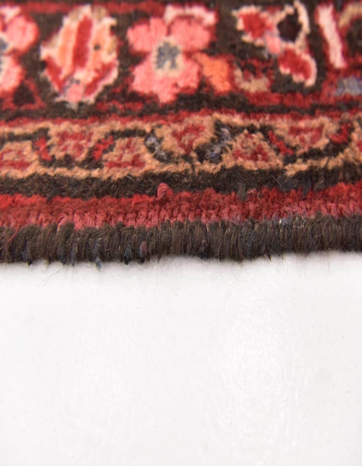Detail image of  3' 6 x 10' 4  Hand Knotted Hossainabad Persian Wool Runner Rug