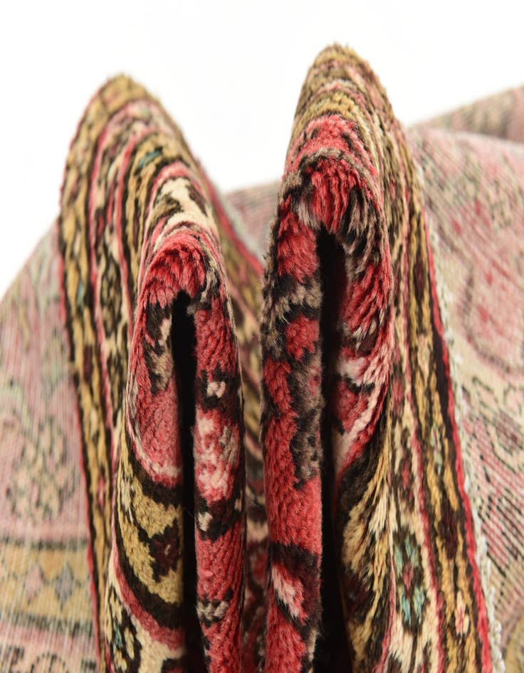 Detail image of  3' 6 x 10' 2  Hand Knotted Hossainabad Persian Wool Runner Rug