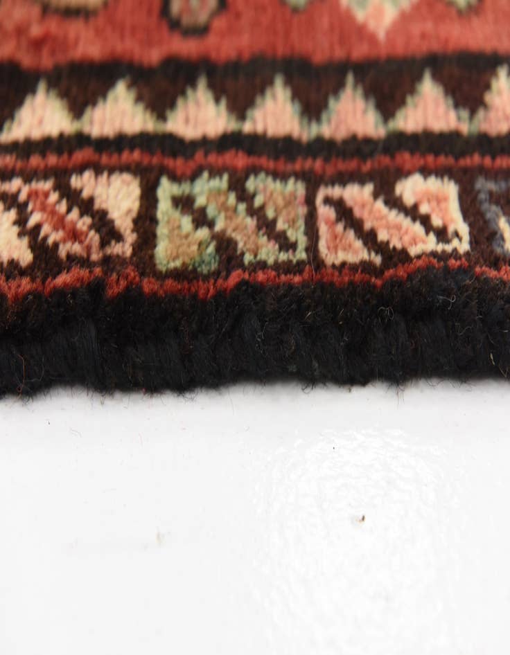 Detail image of  3' 11 x 10' 1  Hand Knotted Hossainabad Persian Wool Runner Rug
