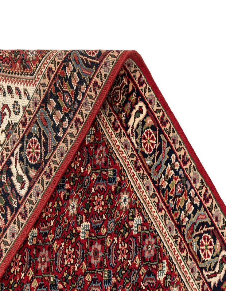 Detail image of  5' 2 x 10' 7 Hossainabad Wool Runner Rug