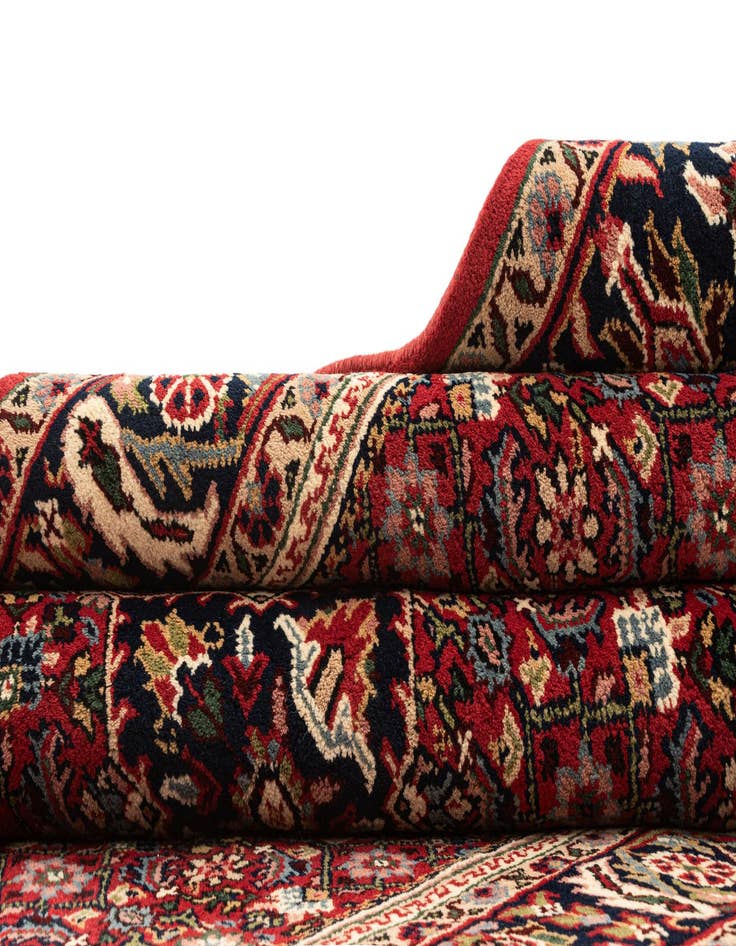 Detail image of  5' 2 x 10' 7 Hossainabad Wool Runner Rug