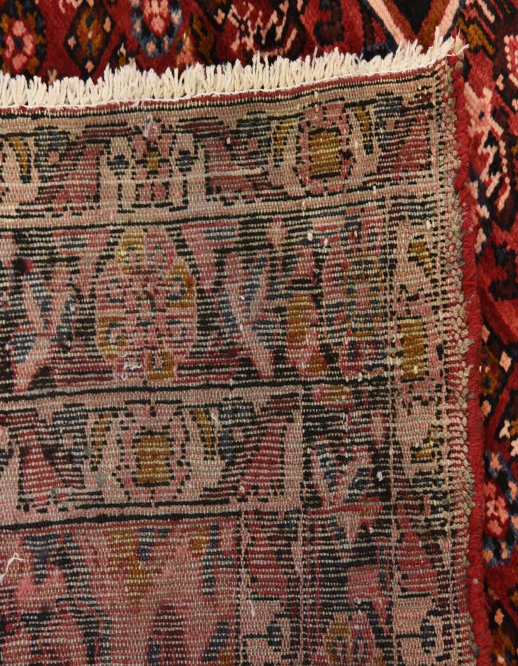 Detail image of  5' 5 x 11' 5  Hand Knotted Hossainabad Persian Wool Runner Rug