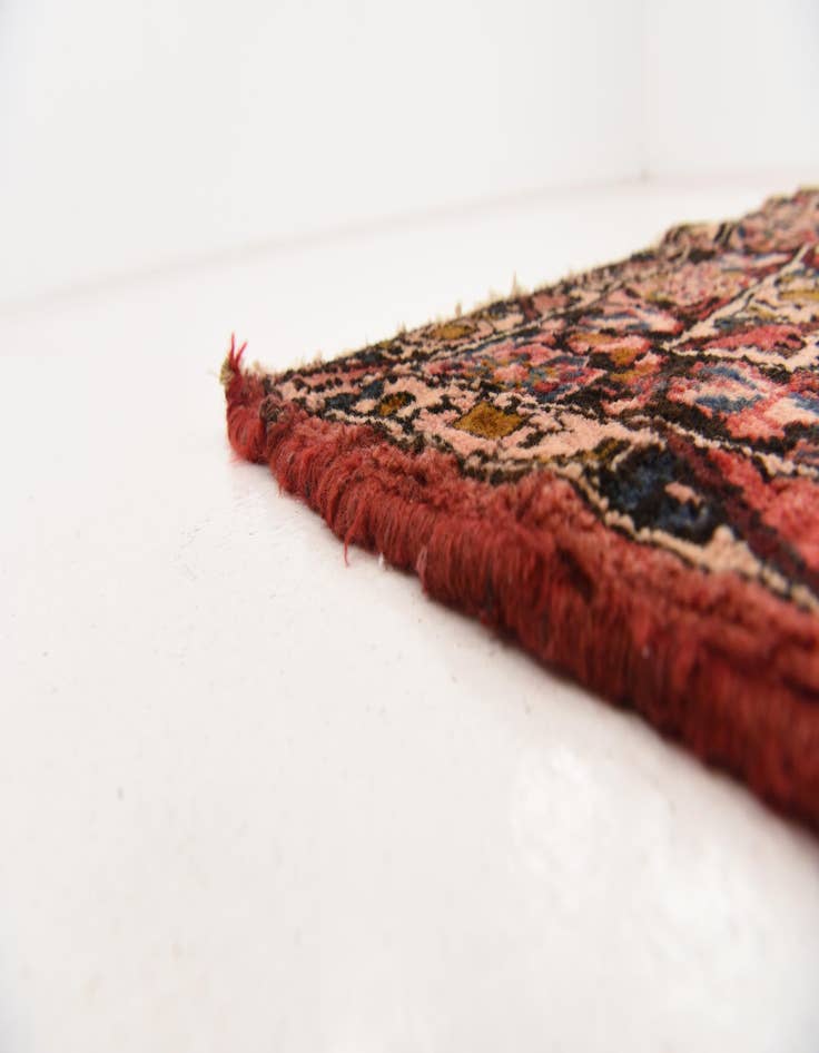 Detail image of  5' 5 x 11' 5  Hand Knotted Hossainabad Persian Wool Runner Rug