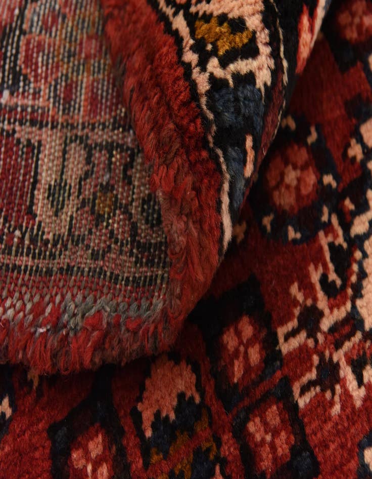 Detail image of  5' 5 x 11' 5  Hand Knotted Hossainabad Persian Wool Runner Rug