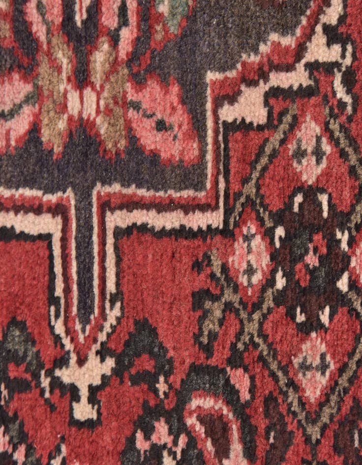 Detail image of  4' 10 x 10' 3 Hossainabad Wool Runner Rug